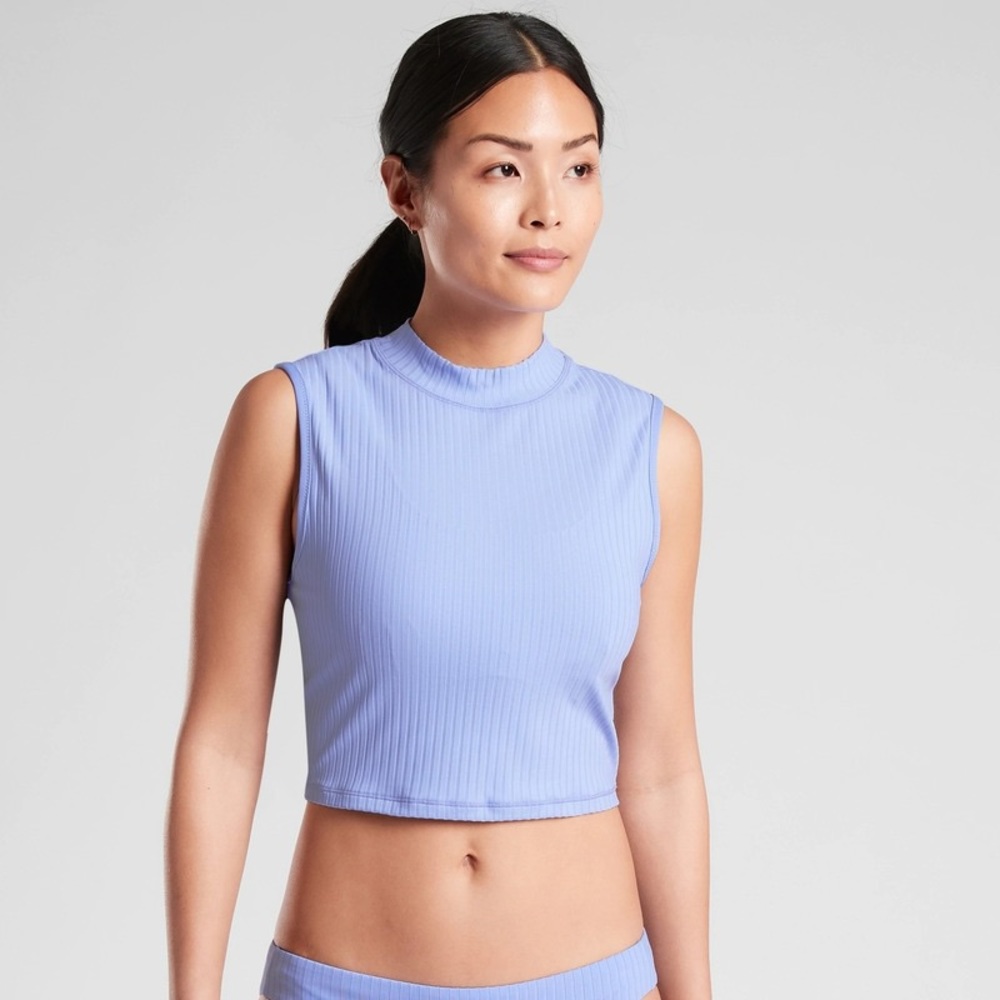 Athleta Ribbed Crop Top